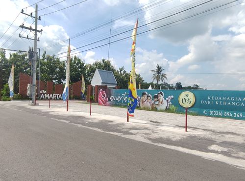 foto gerbang perumahan D'Green Hasanah Tahap 2 (The Amarta)