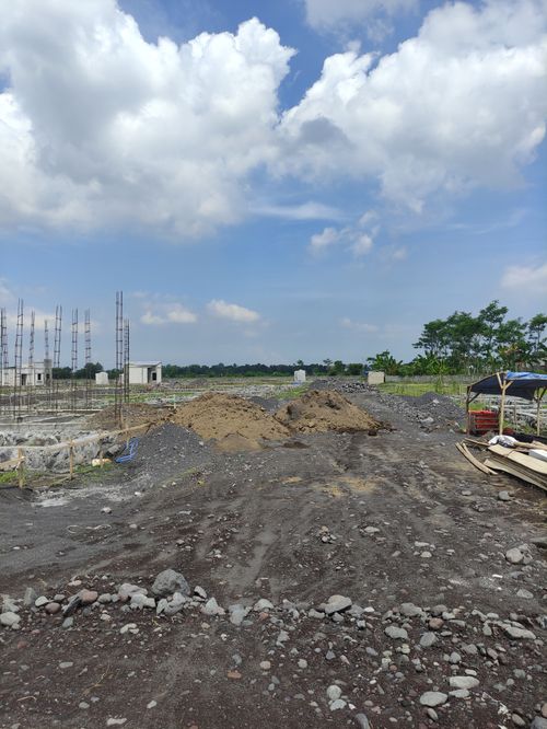 foto posisi tengah perumahan D'Green Hasanah Tahap 2 (The Amarta)