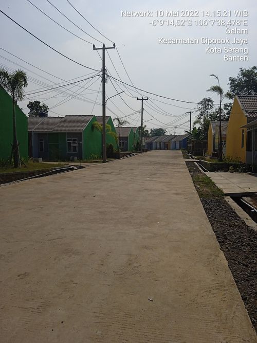 foto posisi tengah perumahan Puri Sava Gelam Pakel