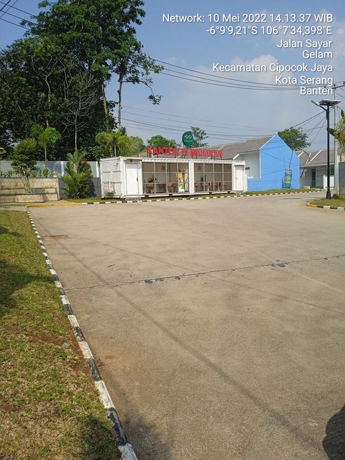 foto gerbang perumahan Puri Sava Gelam Pakel