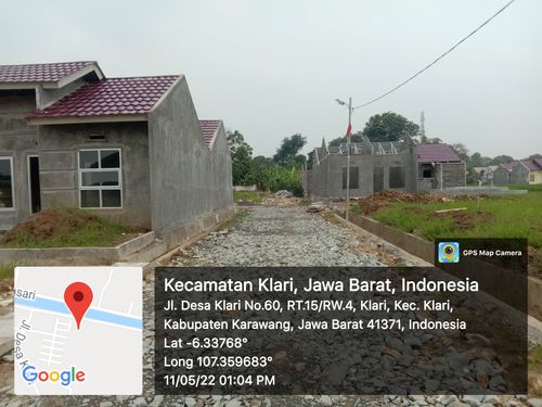 foto posisi tengah perumahan Klari Riverside Residence 3