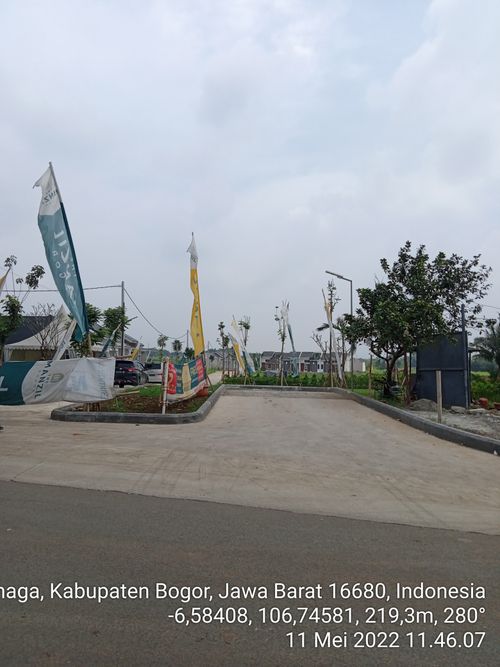 foto gerbang perumahan THE MANZIL BOGOR/PT. PENTA CIPTA ANUGRAH