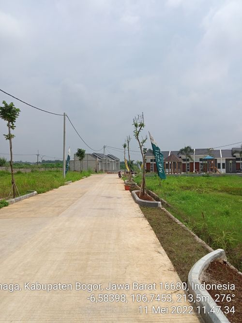 foto posisi tengah perumahan THE MANZIL BOGOR/PT. PENTA CIPTA ANUGRAH