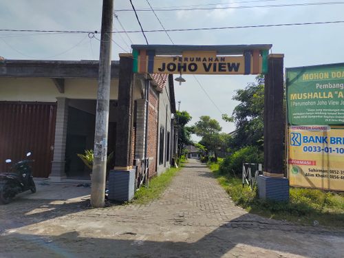 foto gerbang perumahan JOHO VIEW