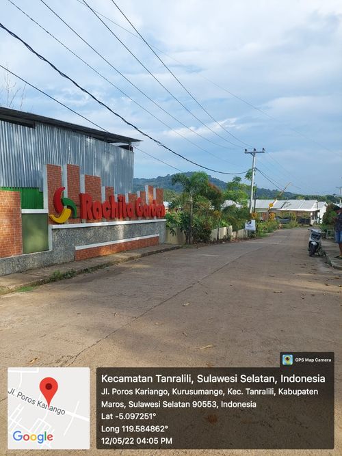 foto gerbang perumahan RACHITA GARDEN 1