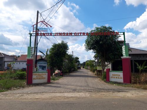 foto gerbang perumahan Banua Jingah Citra Muhibbien tahap 2