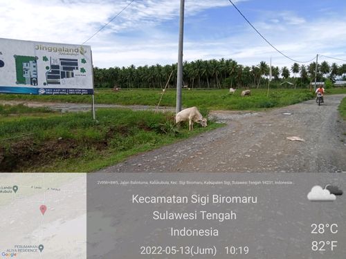 foto gerbang perumahan JINGGALAND KALUKUBULA
