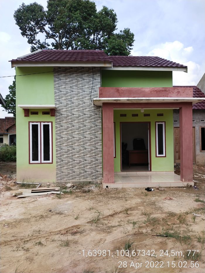 foto tampak rumah tipe 36 perumahan BERKAH INDAH LESTARI 4