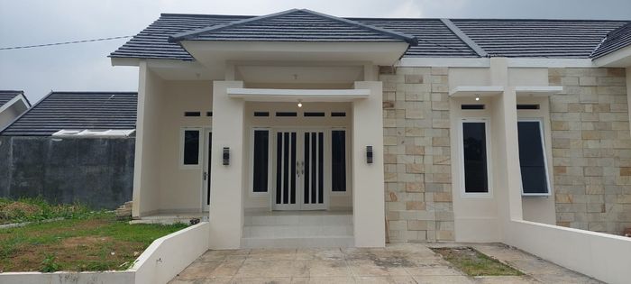 foto tampak rumah tipe 60/134 fuji fa perumahan LAPALMA RESIDENCE