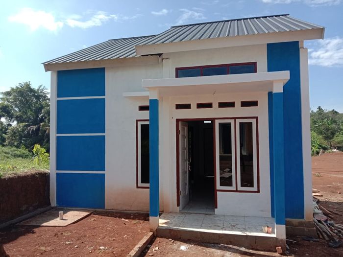 foto tampak rumah tipe 36/100 perumahan PERMATA PERMAI RESIDENCE TAHAP 2