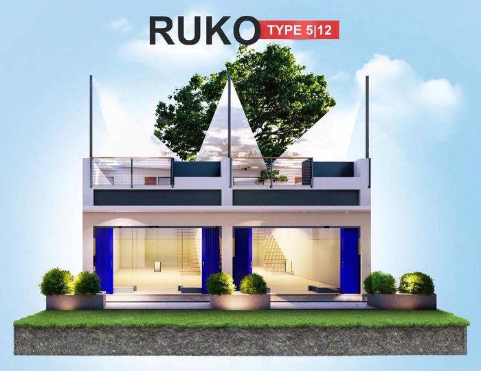 foto tampak rumah tipe RUKO perumahan GRIYA BANGUN TOMOHON LESTARI 3
