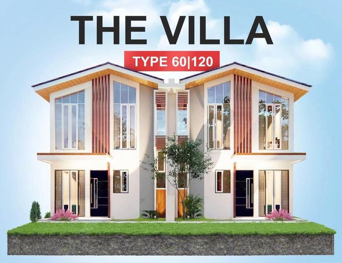 foto tampak rumah tipe THE VILLA perumahan GRIYA BANGUN TOMOHON LESTARI 3