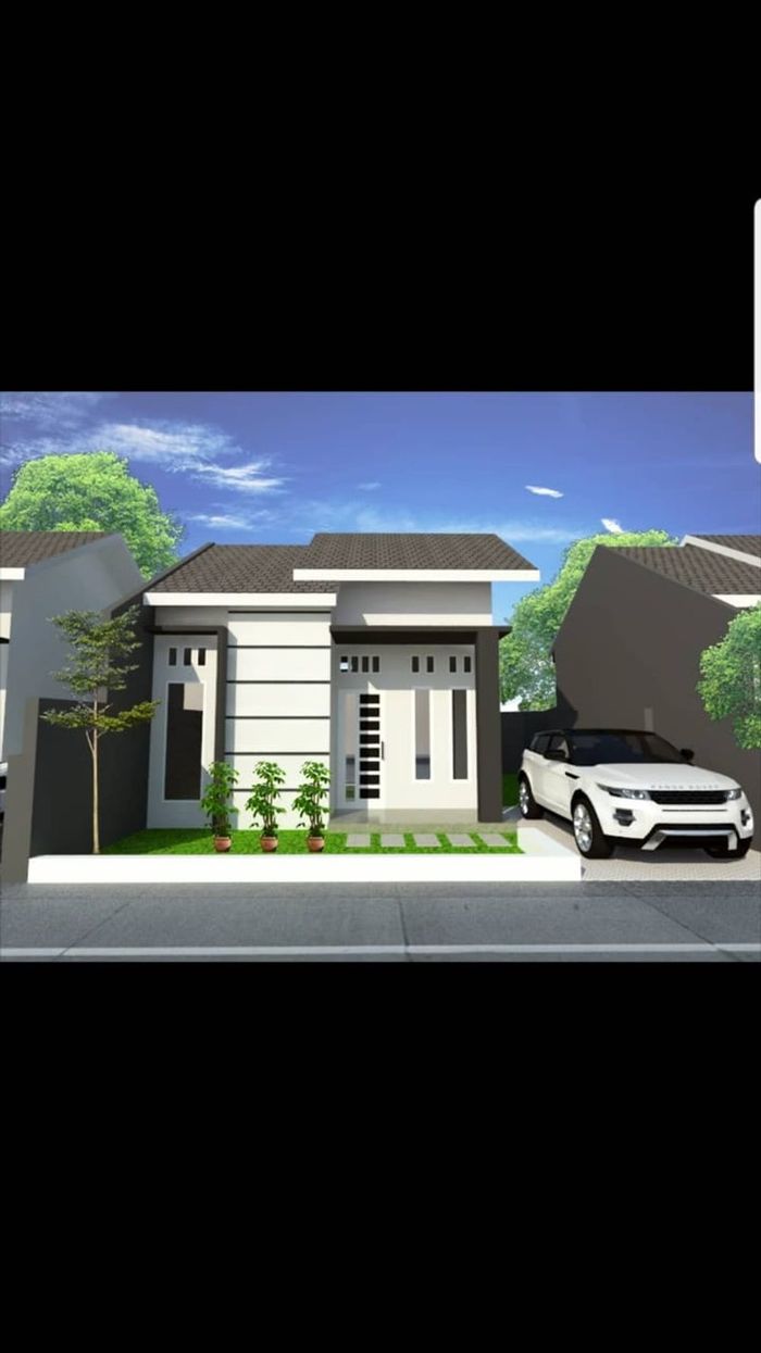 foto tampak rumah tipe RSH perumahan ABIYYU REGENCY 1
