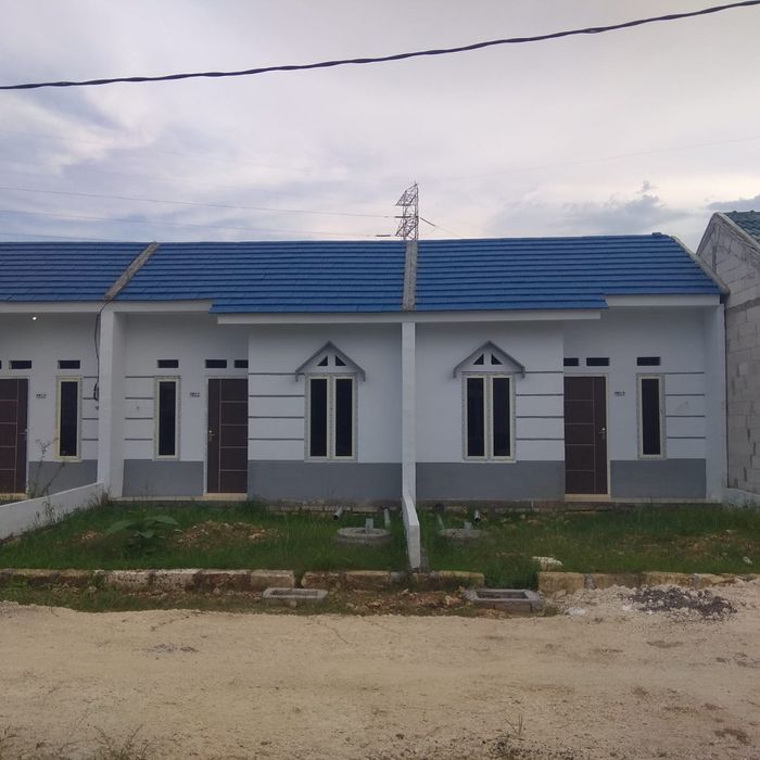 foto tampak rumah tipe 27 perumahan AR Royyan Gili Timur