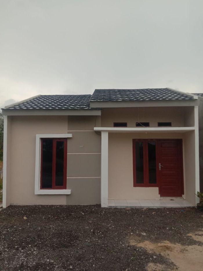 foto tampak rumah tipe 36 perumahan GRIYA ITTIFAQIAH ASRI