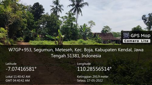 foto posisi tengah perumahan Grand Madinah