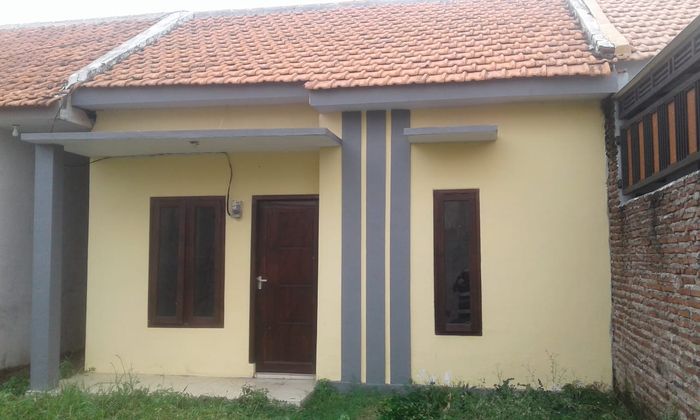 foto tampak rumah tipe rumah subsidi perumahan BENGAWAN INDAH