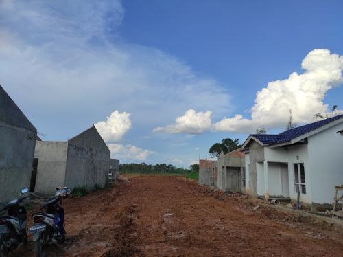 foto gerbang perumahan GREEN 7 MERITAI TAHAP 2