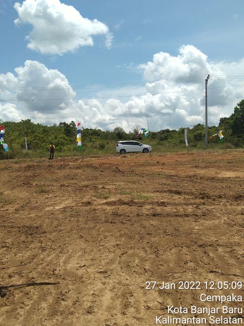 foto posisi tengah perumahan BERLIAN PERMAI RESIDENCE (BPR) BANJARBARU