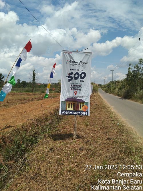 foto contoh rumah perumahan BERLIAN PERMAI RESIDENCE (BPR) BANJARBARU
