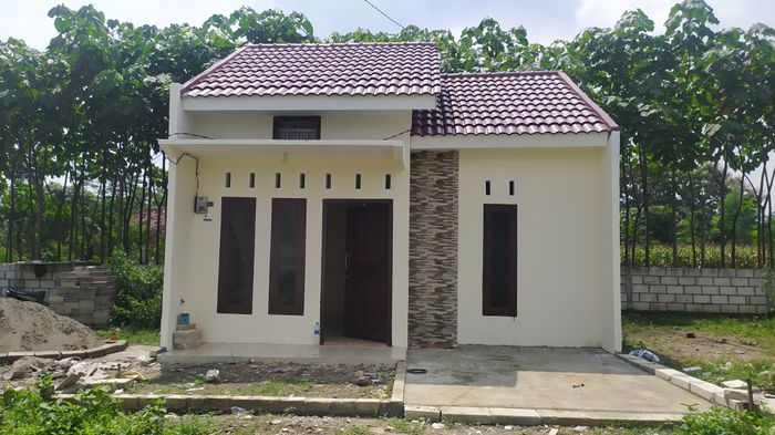 foto tampak rumah tipe subsidi perumahan PURI SUMBERBENDO ASRI Tahap 2