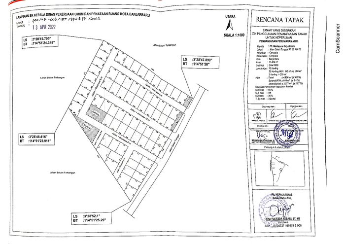foto denah rumah tipe BERLIAN PERMAI RESIDENCE (BPR) BANJARBARU perumahan BERLIAN PERMAI RESIDENCE (BPR) BANJARBARU