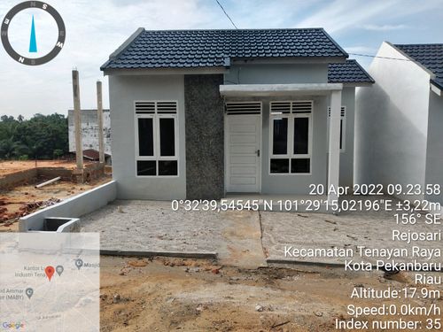foto contoh rumah perumahan WAHANA TENAYAN