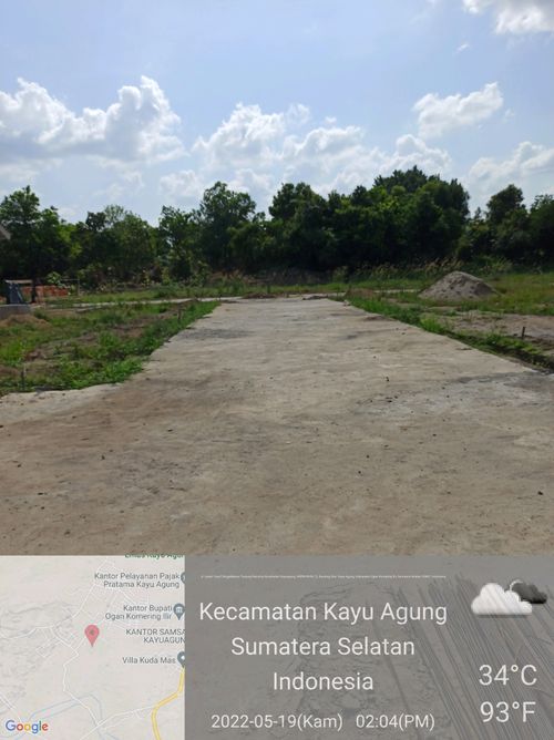 foto posisi tengah perumahan Griya Citra Akbar