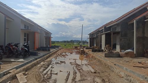 foto posisi tengah perumahan BEGAWAN RESIDENCE