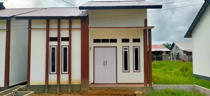 foto tampak rumah tipe 36 perumahan VILLA KOTA INTAN 2 LANJUTAN 2