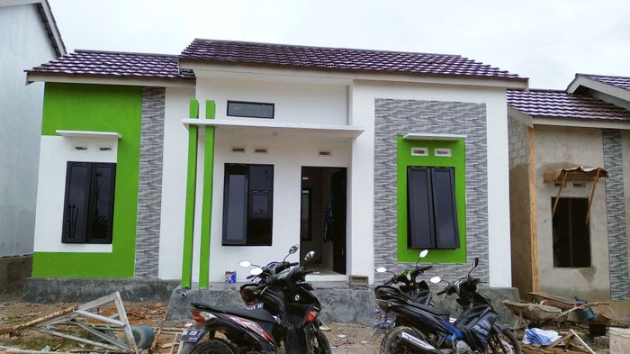 foto tampak rumah tipe 36 perumahan Perumahan Gunung Kupang Village