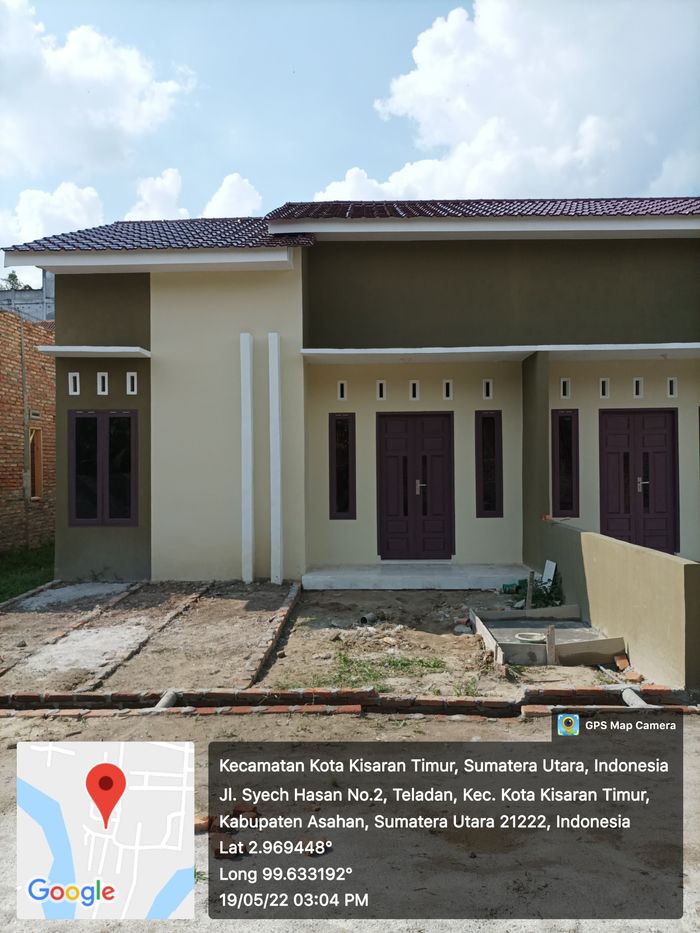 foto tampak rumah tipe 36 perumahan Griya Aknur Mandiri 6