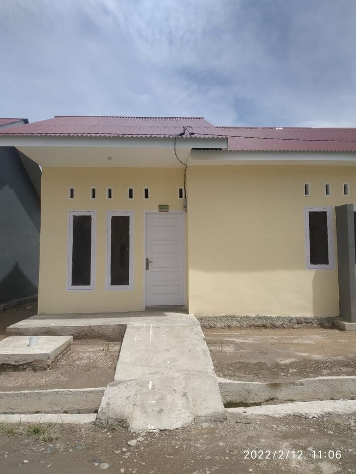 foto tampak rumah tipe 36 perumahan GRAHA BUNGA MAS II