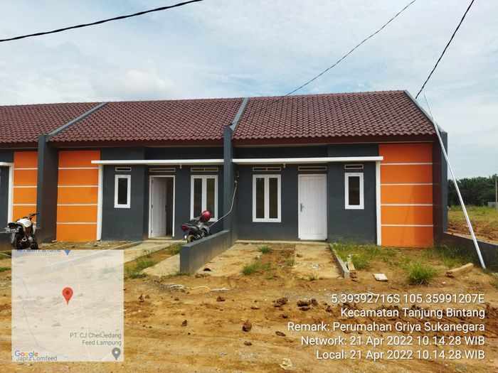 foto tampak rumah tipe 36 perumahan Griya Sukanegara