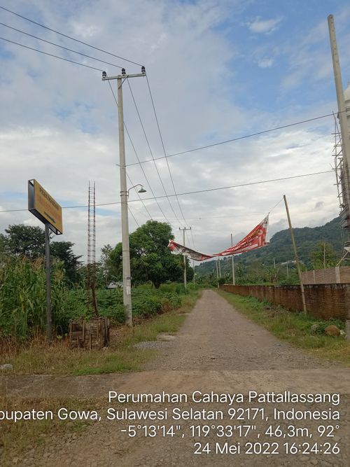 foto gerbang perumahan CAHAYA PATTALLASSANG