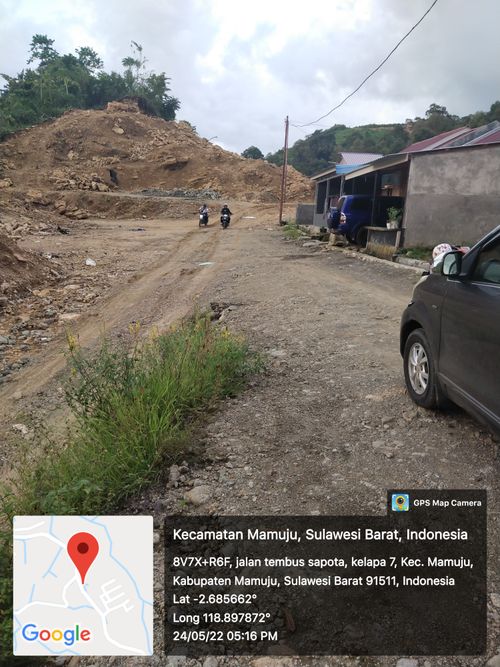 foto posisi tengah perumahan Permata Suryani