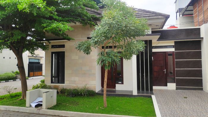foto tampak rumah tipe 55H perumahan Perumahan Celesta Mayang