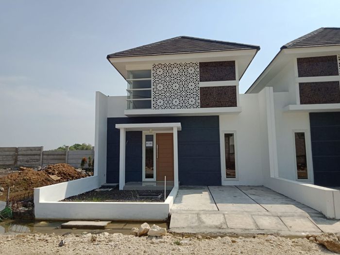 foto tampak rumah tipe 56 perumahan Griya Oso