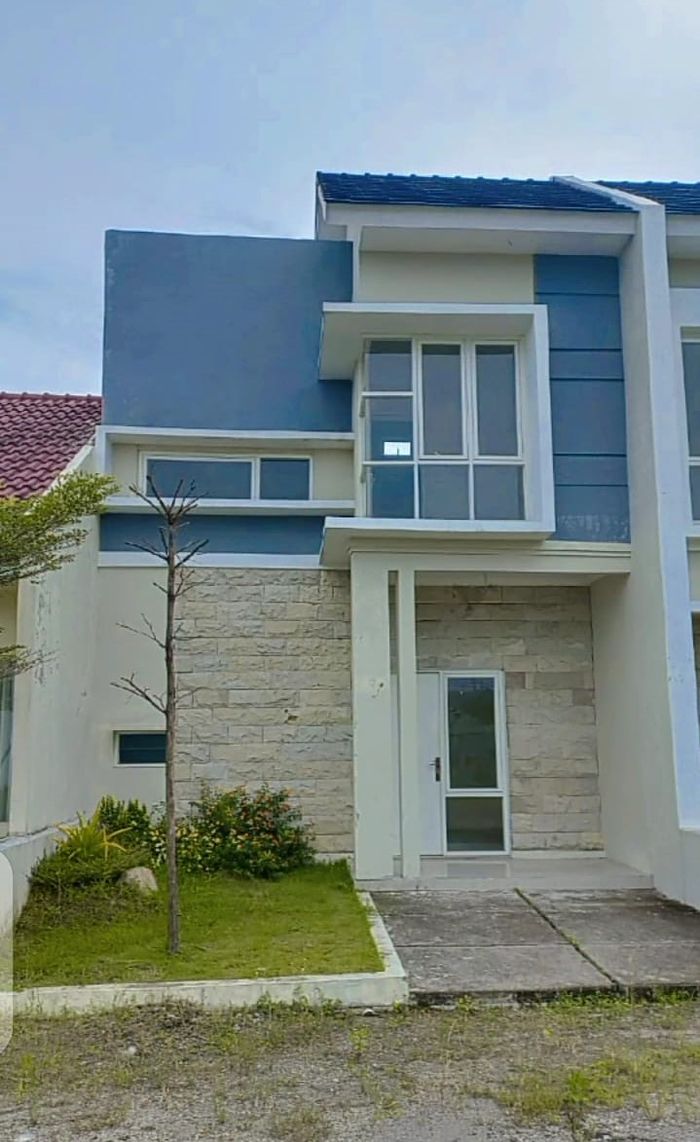 foto tampak rumah tipe 45 perumahan GADING INTAN