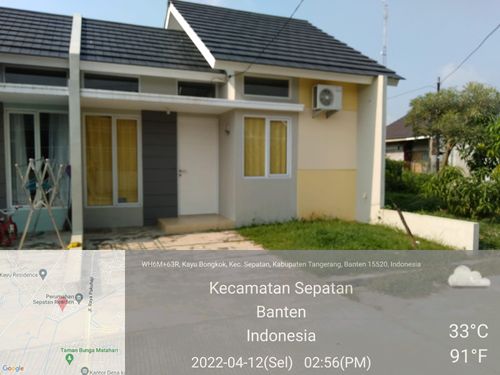 foto contoh rumah perumahan Sepatan Residen