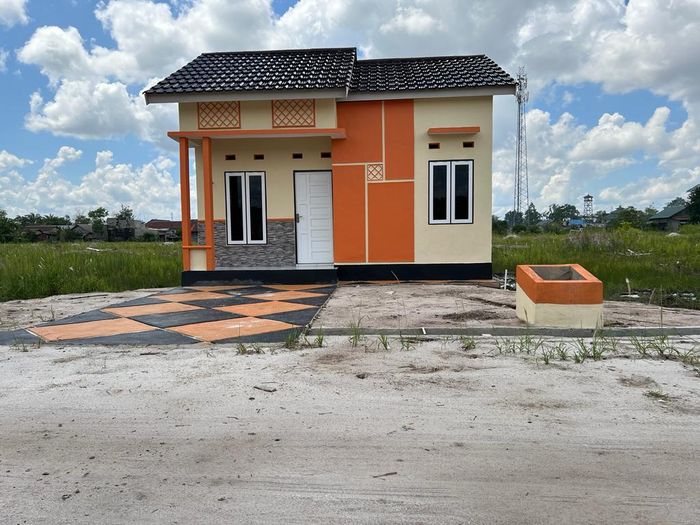 foto tampak rumah tipe 36 perumahan CASADOVA BUMI PERMAI TAHAP II