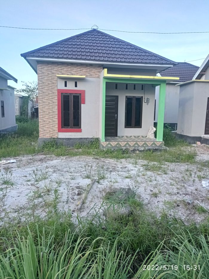 foto tampak rumah tipe 36 subsidi perumahan RAFISHA RESIDENCE VI