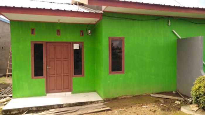 foto tampak rumah tipe 36 perumahan GRAHA NURHAMDI