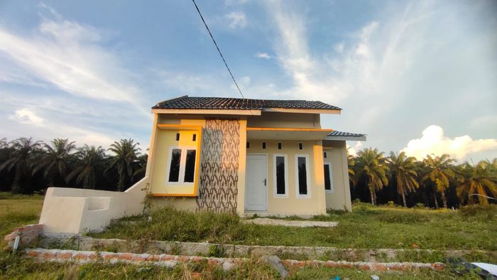 foto tampak rumah tipe 36 perumahan Taman Al-Kautsar