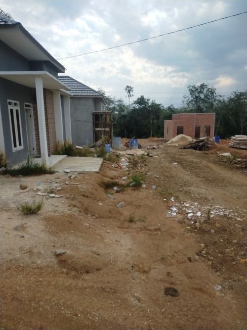 foto posisi tengah perumahan Athalla residence tahap 2