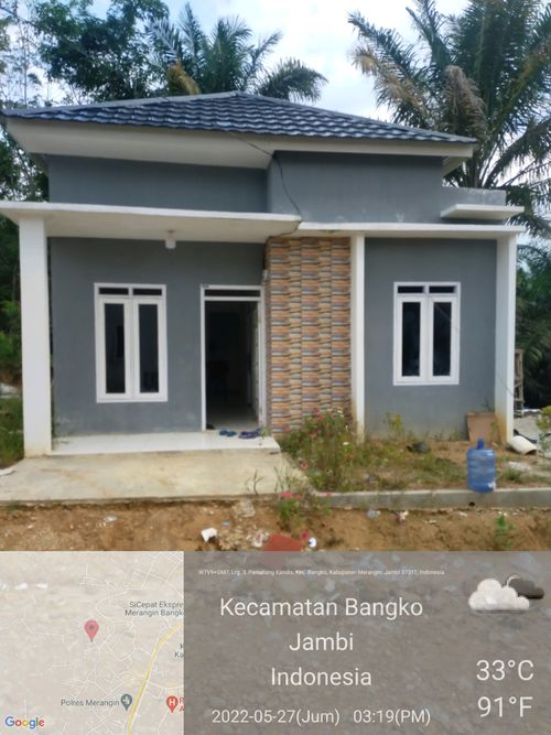 foto contoh rumah perumahan Athalla residence tahap 2