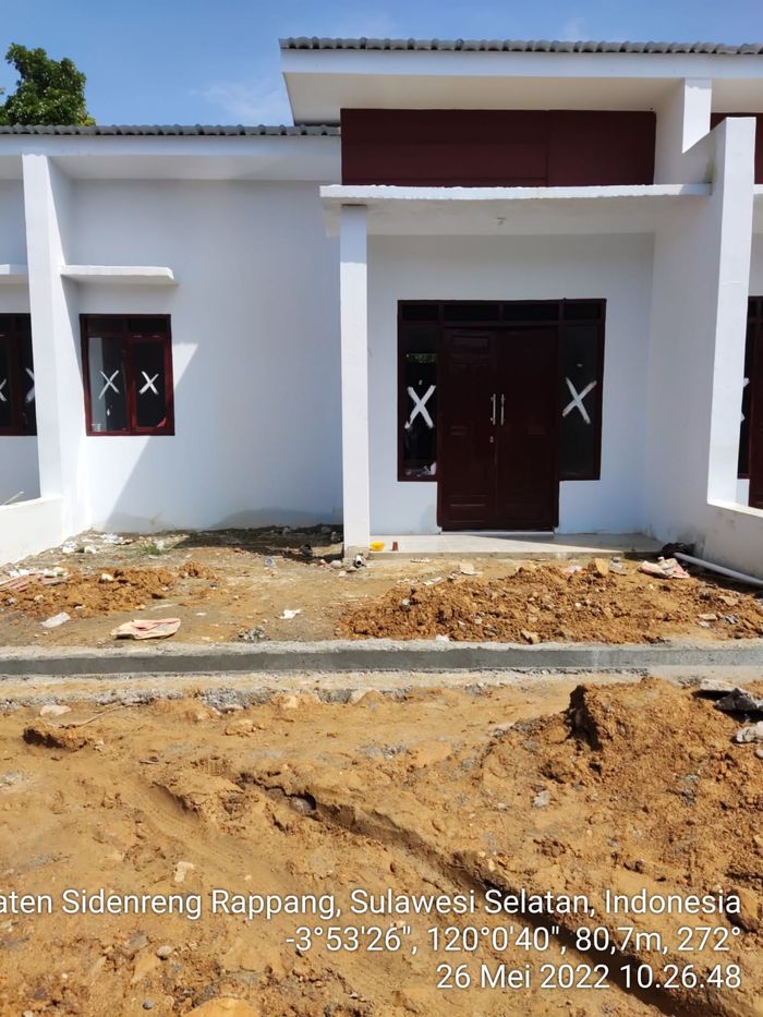 foto tampak rumah tipe 36 perumahan PUSPA PESONA LAND