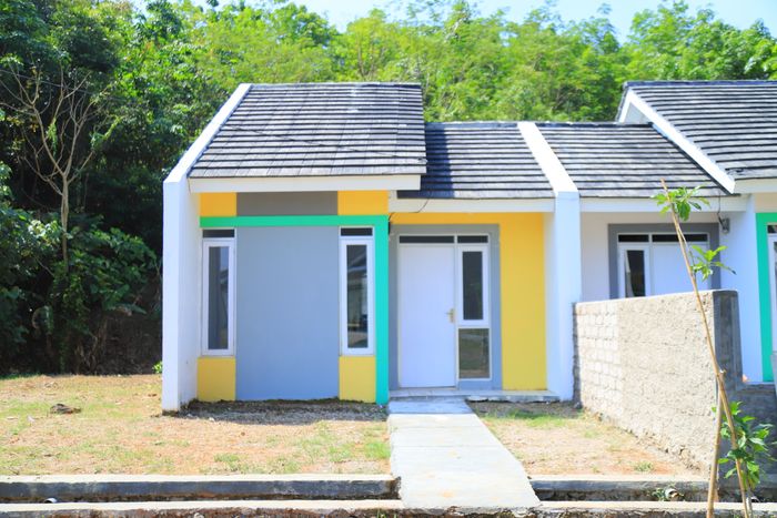 foto tampak rumah tipe 30/60 perumahan BUANA SUBANG RAYA