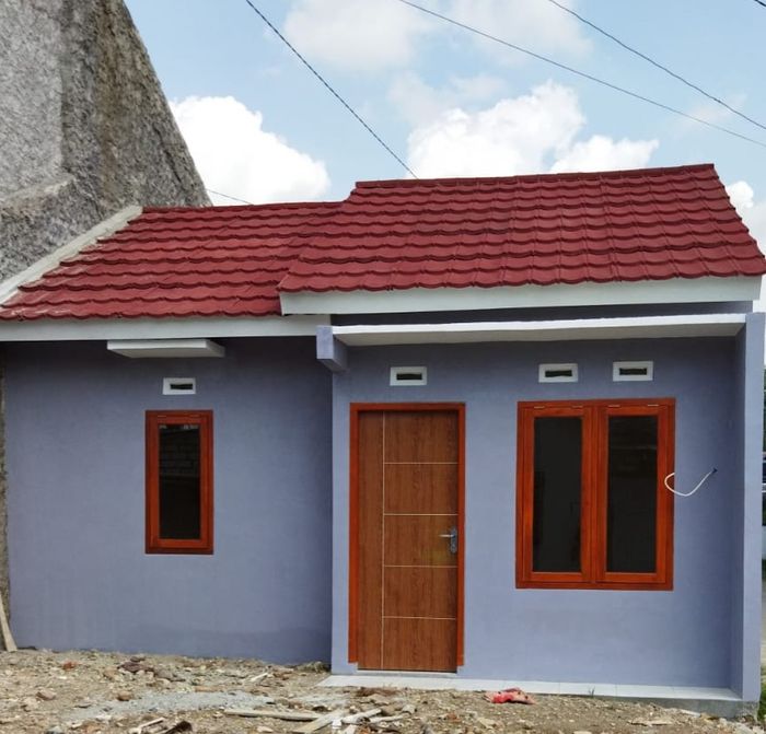 foto tampak rumah tipe 30/72 perumahan PURING PERMAI TAMBAHARJO