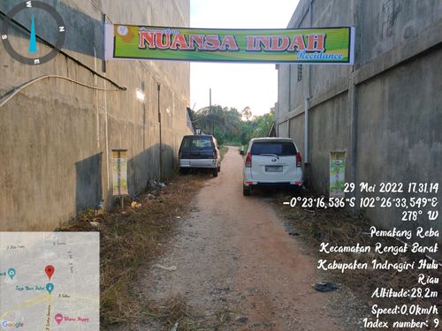 foto gerbang perumahan Nuansa Indah Residence